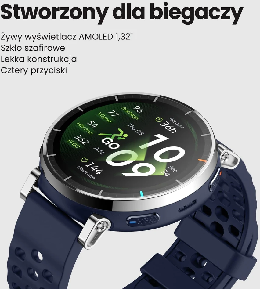 Amazfit išmanusis laikrodis Active 3 Premium 45 mm AMOLED GPS, 4 GB, NFC, iki 12 dienų veikiantis akumuliatorius