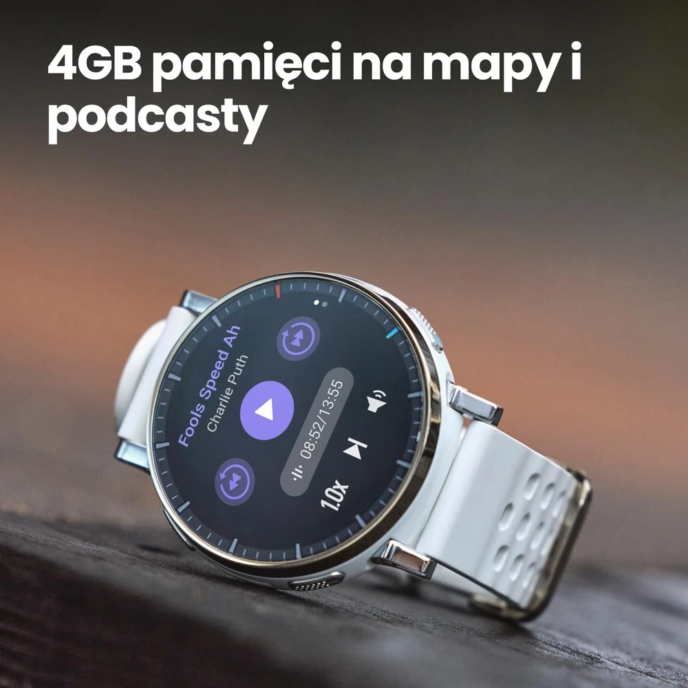 Amazfit išmanusis laikrodis Active 3 Premium 45 mm AMOLED GPS, 4 GB, NFC, iki 12 dienų veikiantis akumuliatorius