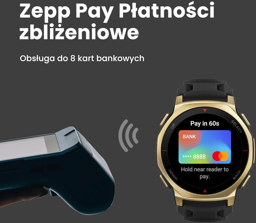 Amazfit išmanusis laikrodis T-Rex 3 Pro, AMOLED 1,32 colio ekranas, GPS, 10 ATM, titano rėmas
