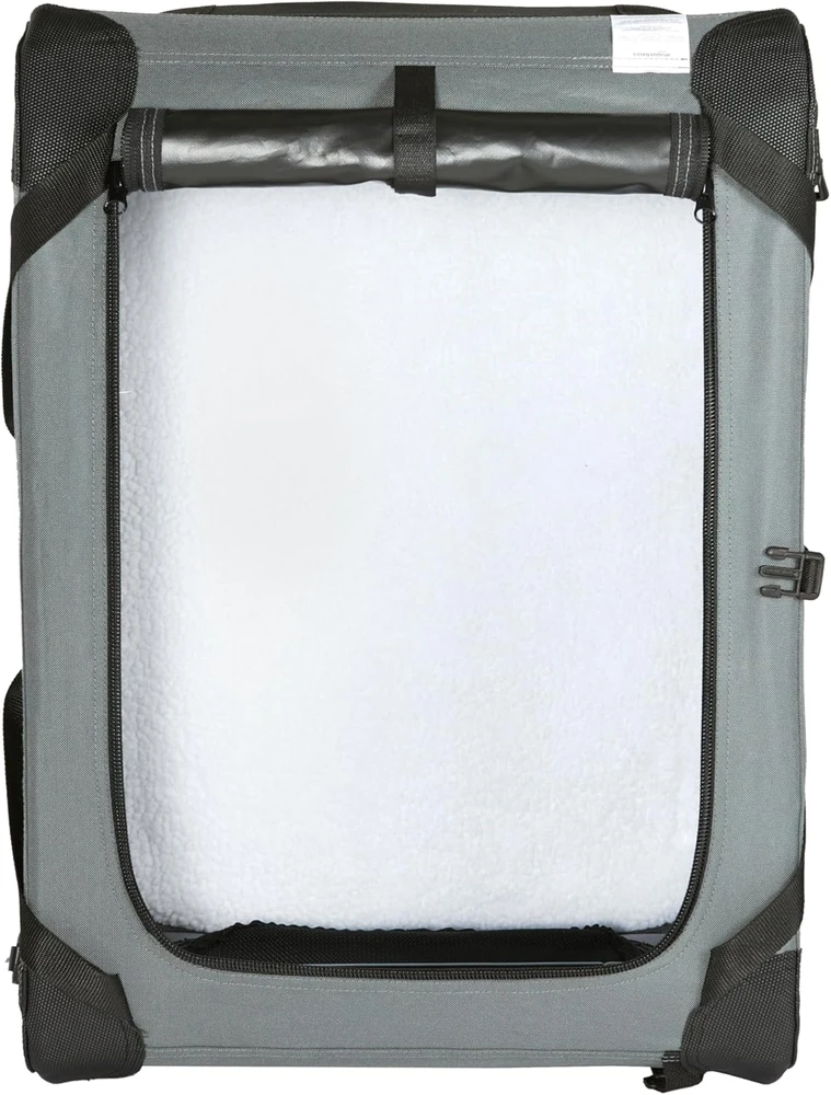 Amazon Basics sulankstomas 4 durų transportavimo krepšys mažiems gyvūnams 66 × 46 × 46 cm 12002N-26-APL