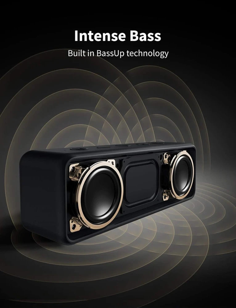 Anker belaidė Bluetooth kolonėlė SoundCore 2, 12 W, IPX7, juoda
