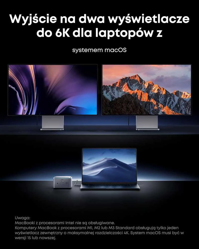 Anker dokavimo stotis Thunderbolt 5, 14 jungčių, 140 W, 120 Gb/s, HDMI/DisplayPort, A83B5