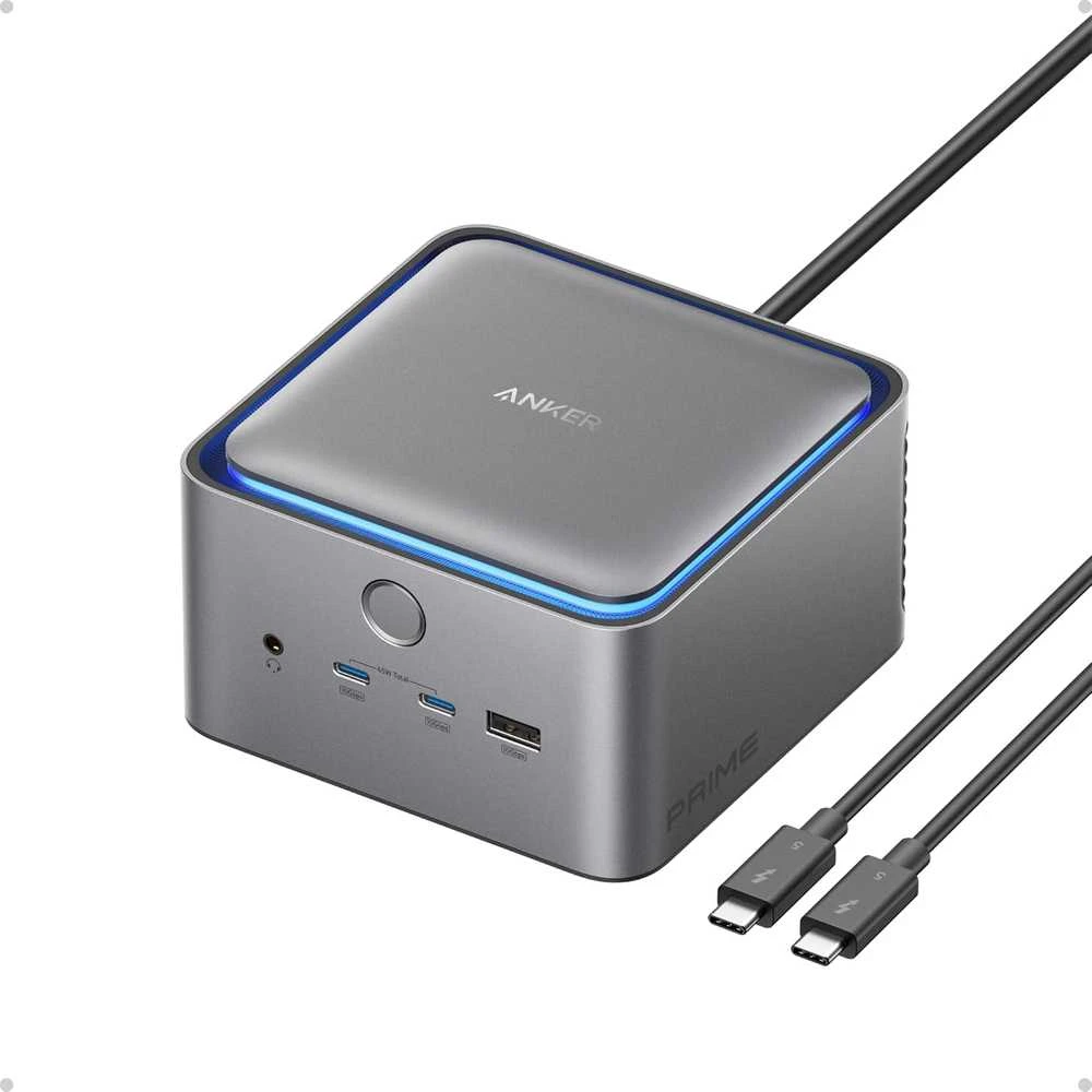 Anker dokavimo stotis Thunderbolt 5, 14 jungčių, 140 W, 120 Gb/s, HDMI/DisplayPort, A83B5