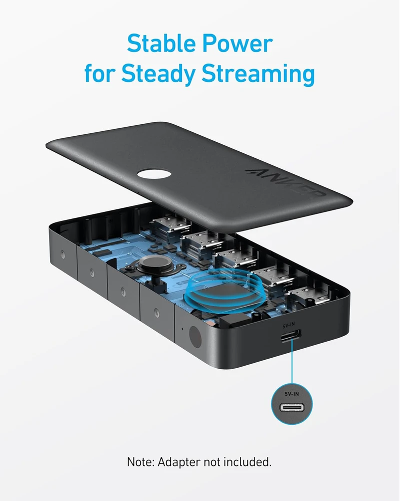Anker HDMI bi-direkcinis 4K 60 Hz 4×1 jungiklis / skirstytuvas su nuotoliniu valdymu