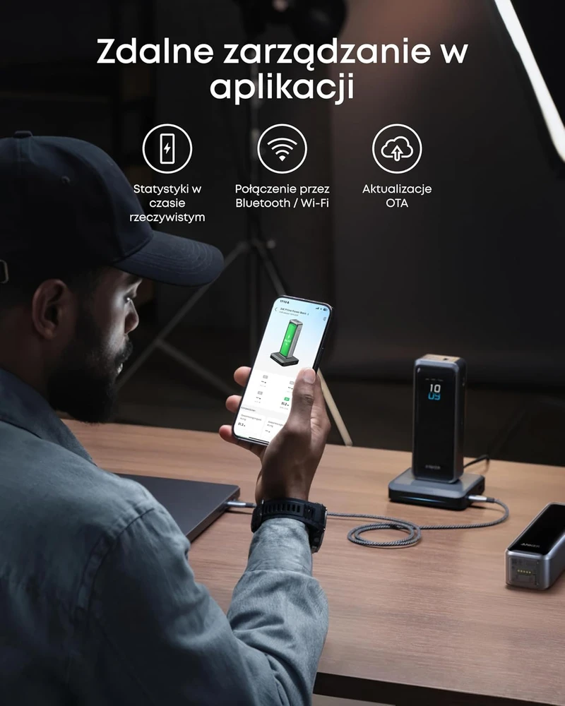 Anker įkrovimo stotelė Prime 150 W, 4 įrenginiams, Pogo Pin A1903