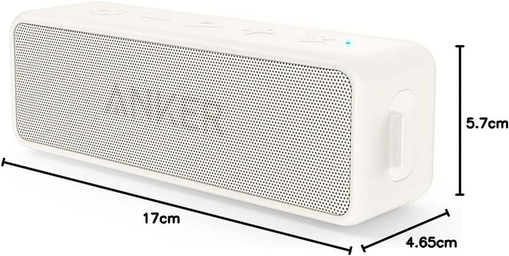 Anker nešiojamas Bluetooth kolonėlė SoundCore 2, 12 W, IPX7, balta, AUX