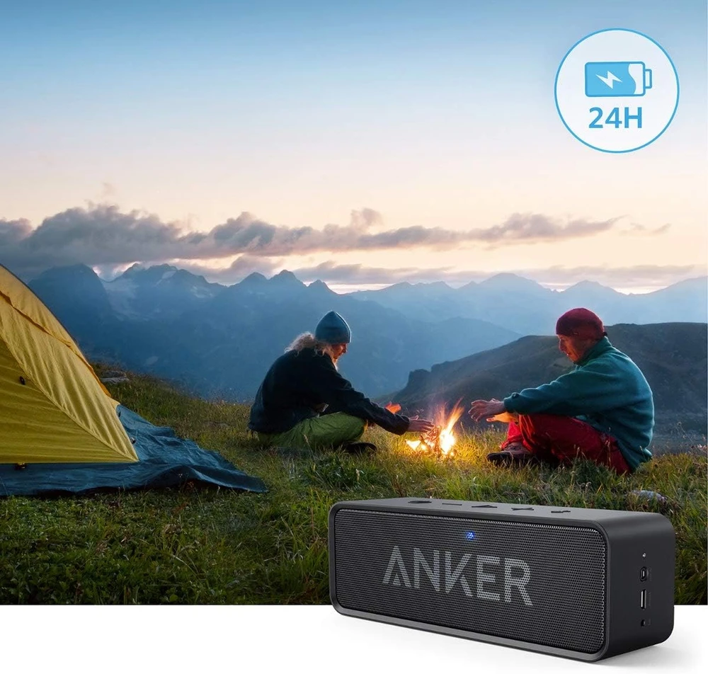 Anker nešiojamasis Bluetooth garsiakalbis 6 W, IPX5, 24 val., su mikrofonu AK-A3102011-F0