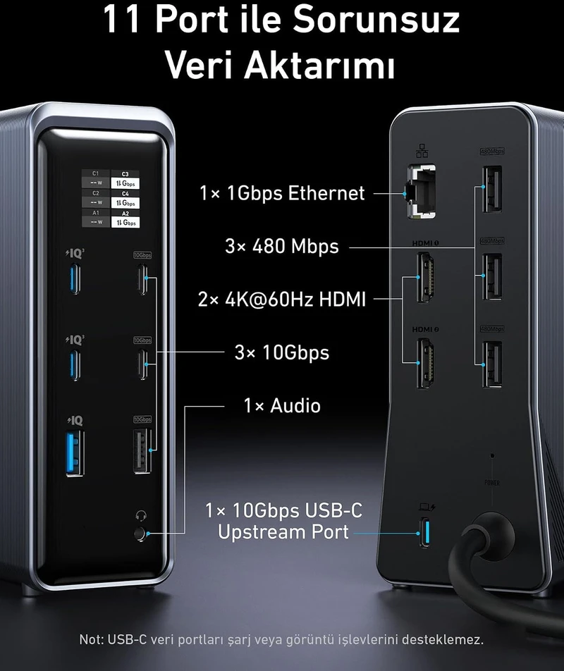 „Anker Prime“ įkrovimo stotelė 160 W | A83B63A1