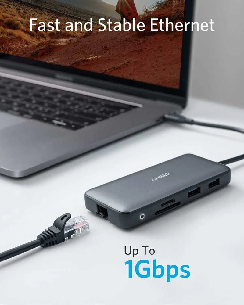 Anker PowerExpand 8-in-1 USB-C PD Media Hub
