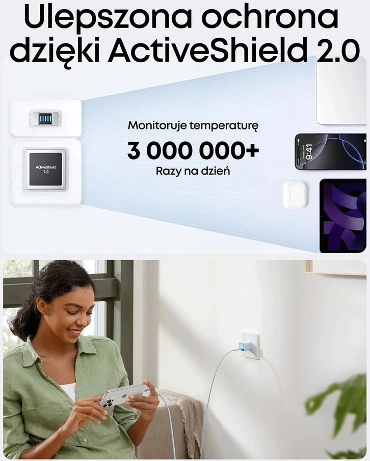 Anker USB-C tinklo įkroviklis 511 Nano 3 GaN 30 W PIQ 3.0 PPS A2147