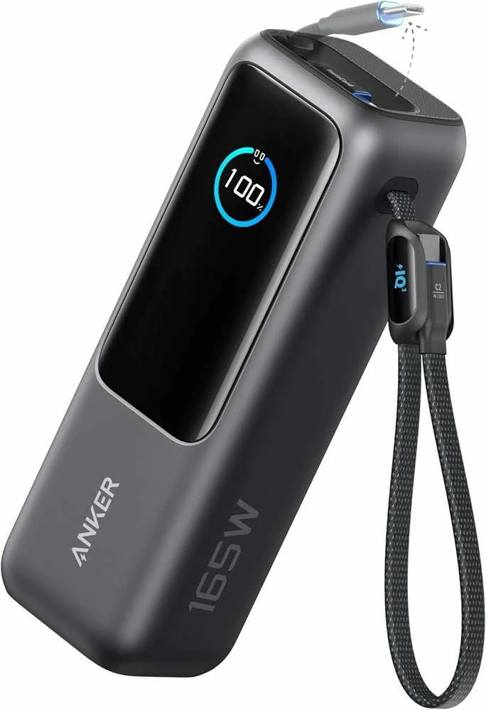 Anker Power Bank 25K 165W Built-In USB-C, modelis - A1695H11, žema