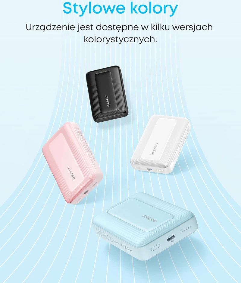 Anker Zolo magnetinis išorinis akumuliatorius 10000 mAh 30 W A1684