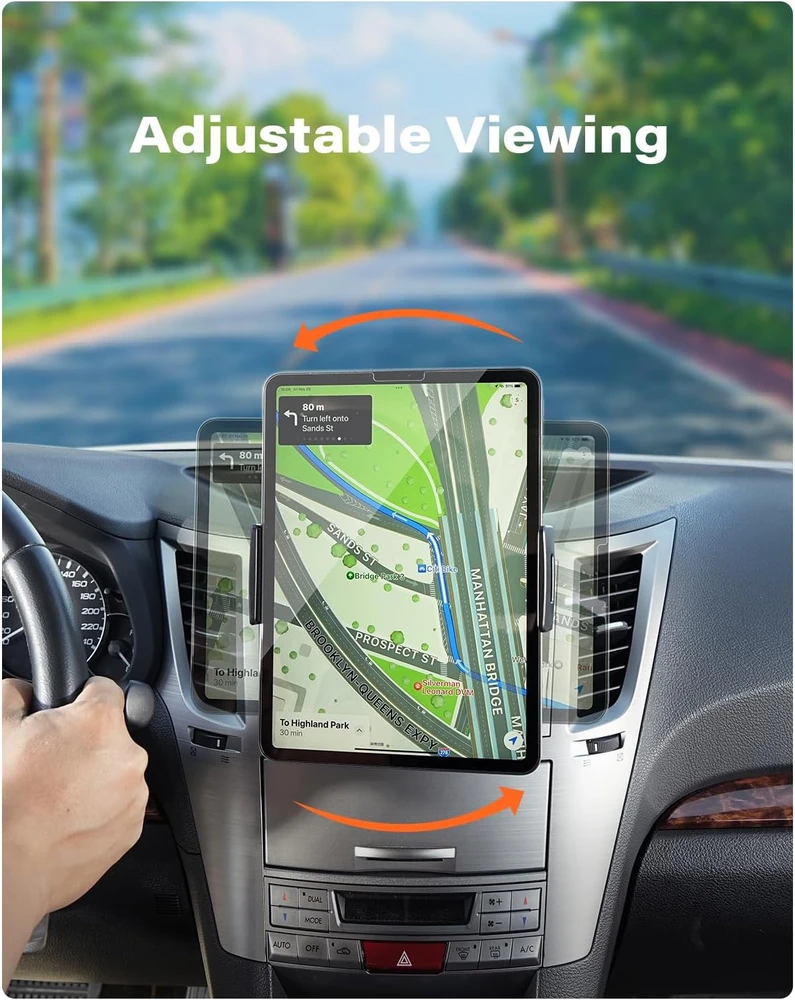 APPS2Car automobilinis planšetinio kompiuterio laikiklis į CD lizdą 4.7–11 col. IP02-CD2