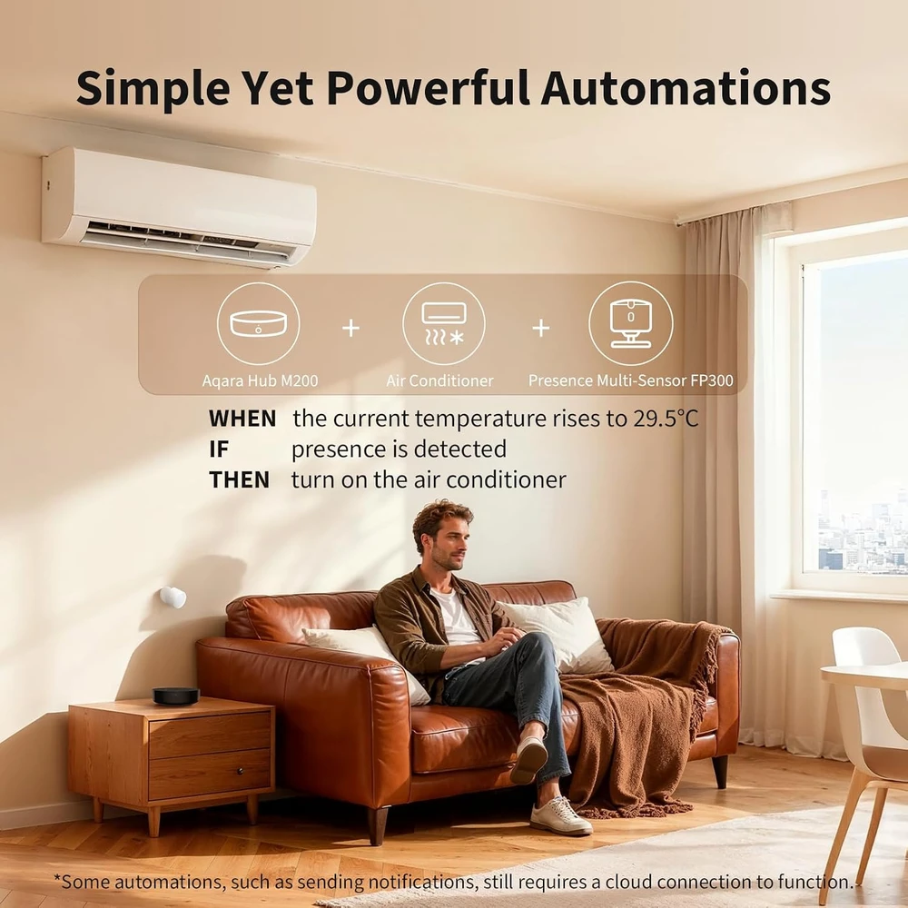 Aqara išmaniųjų namų valdymo stotelė Matter Thread Zigbee Wi-Fi HM-G03E