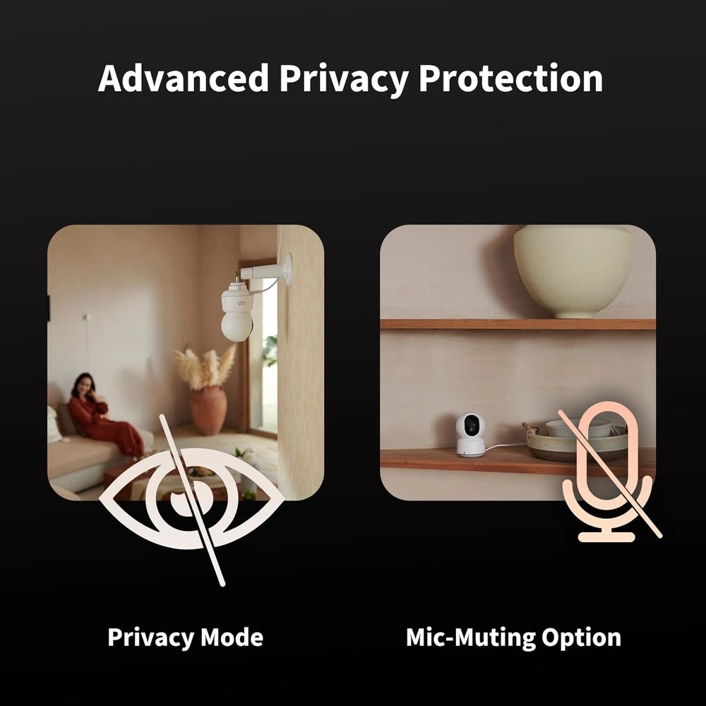 Aqara E1 vidinė kamera 2K 360 Apple HomeKit (CH-C01E)