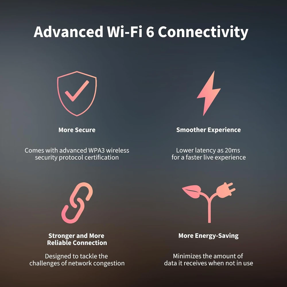 Aqara E1 vidinė kamera 2K 360 Apple HomeKit (CH-C01E)
