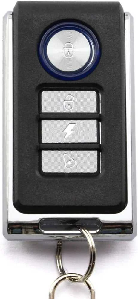 Area1 motociklo signalizacijos sistema Easy 2 Fit, 12 V, 2 radijo pulteliai, 125 dB, universali