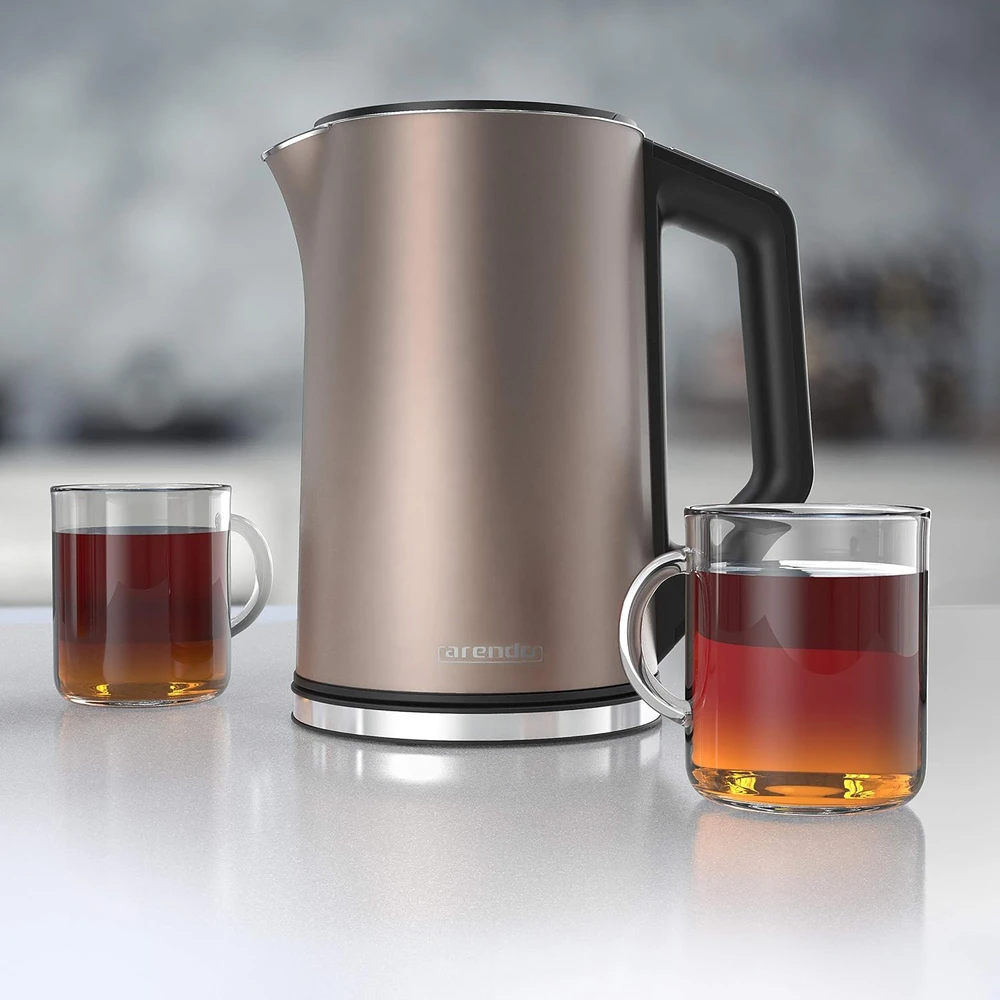 Arendo elektrinis virdulys ELEGANT 1,5 l, 2200 W, reguliuojama temperatūra, 722304584722