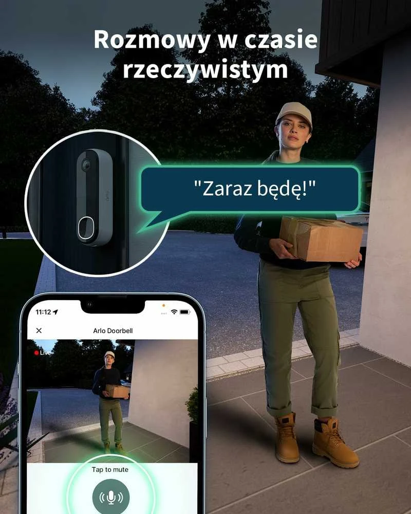 Durų video skambutis  Arlo ARLO ESSENTIAL 2 FHD