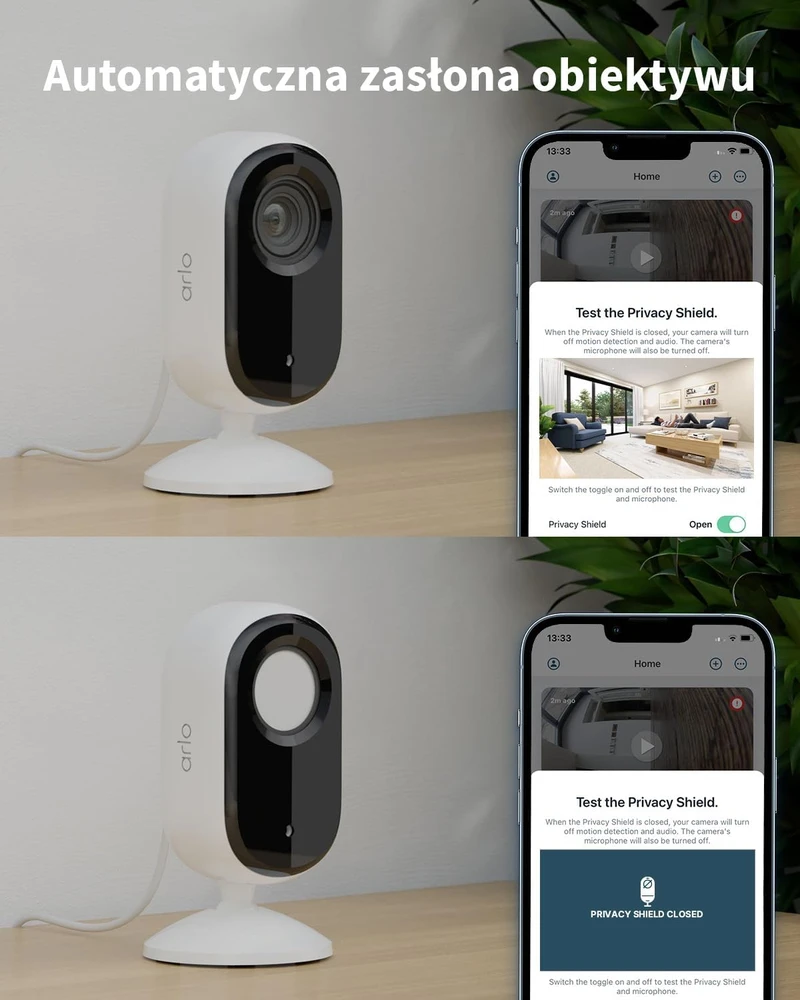 Arlo vidaus stebėjimo kamerų rinkinys 2K su Wi-Fi, VMC3260-100EUS
