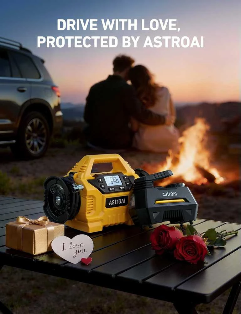 AstroAI CZK-3631 100PSI nešiojamas oro kompresorius