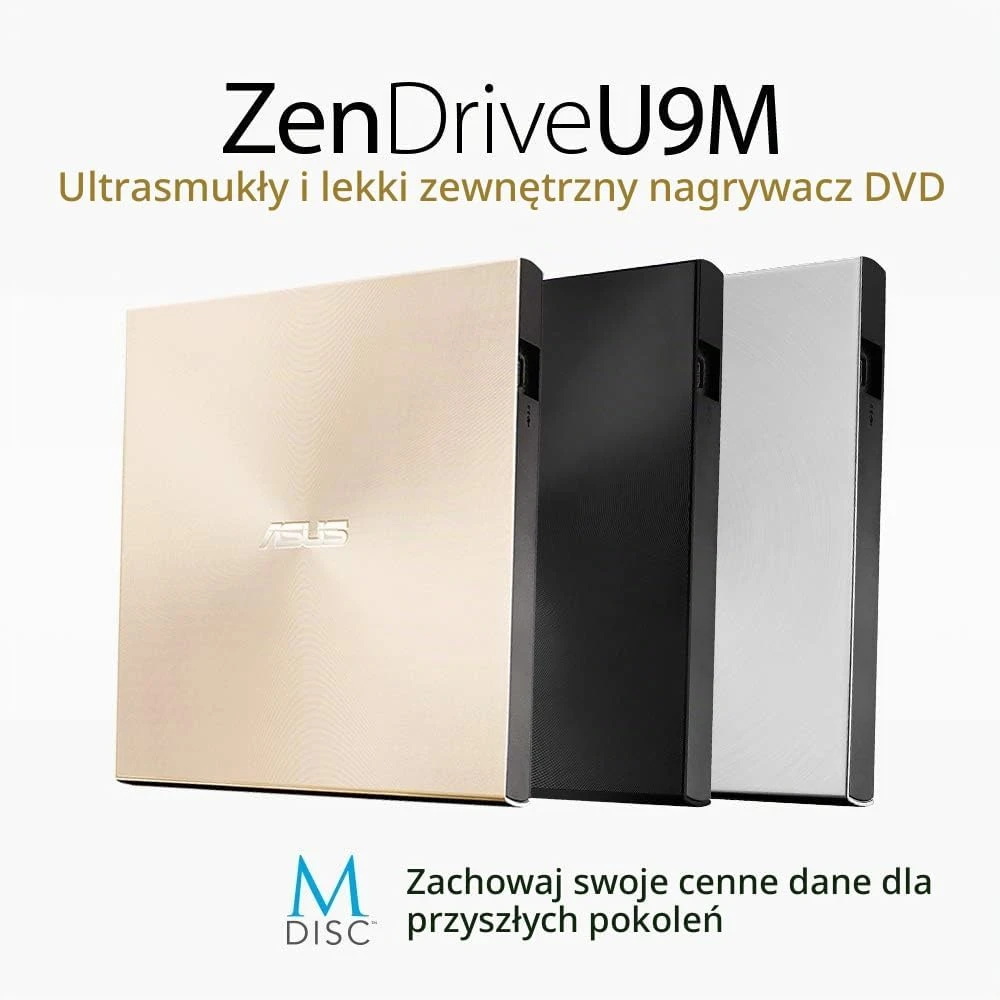 Optinis įrenginys Asus ZenDrive U9M (SDRW-08U9M-U)
