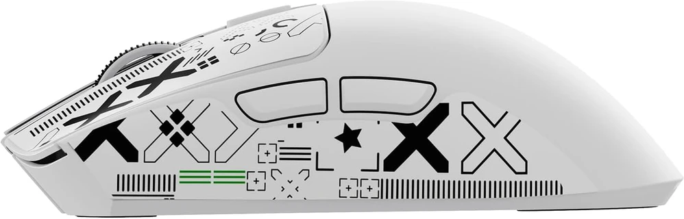 ATTACK SHARK X3 Wireless Belaidė Žaidimų Pelė | Juodas