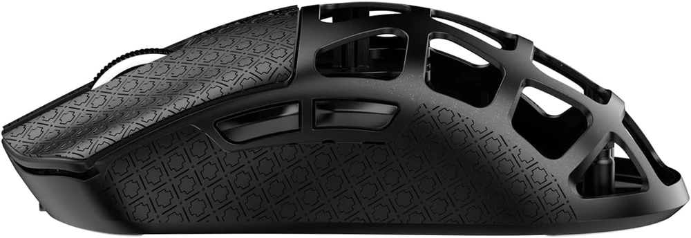 ATTACK SHARK bevielė žaidimų pelė, 46 g, 8000 Hz, PixArt PAW3395, 26000 DPI, USB-C/2.4G/Bluetooth, R3