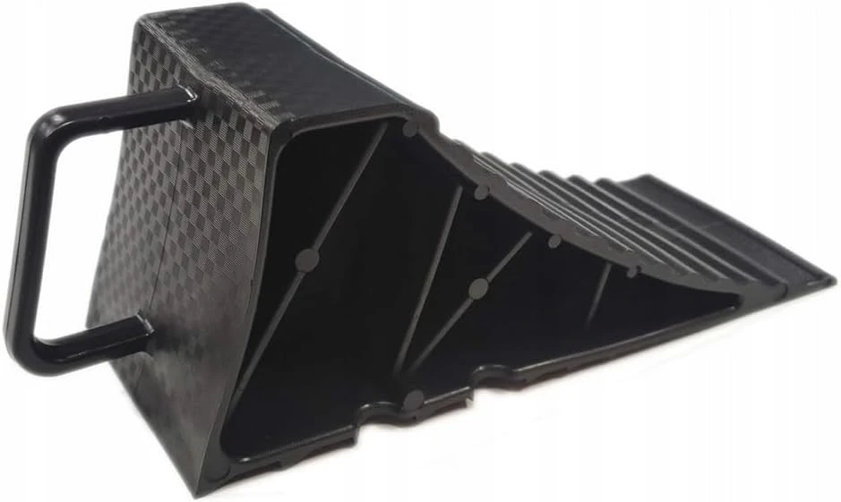 AUTO-STYLE ratų atraminis pleištas su rankena, plastikinis, juodas, SY 40320