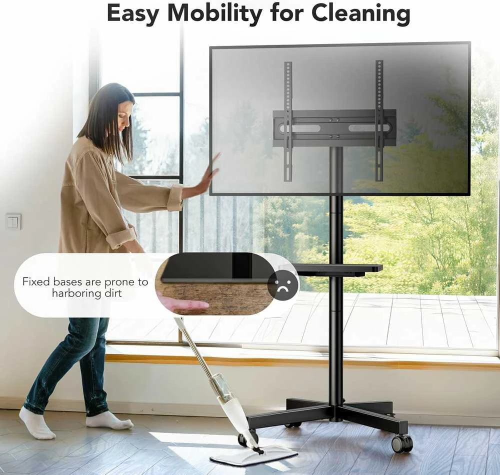 AX WABER Mobilus TV stovas su ratukais