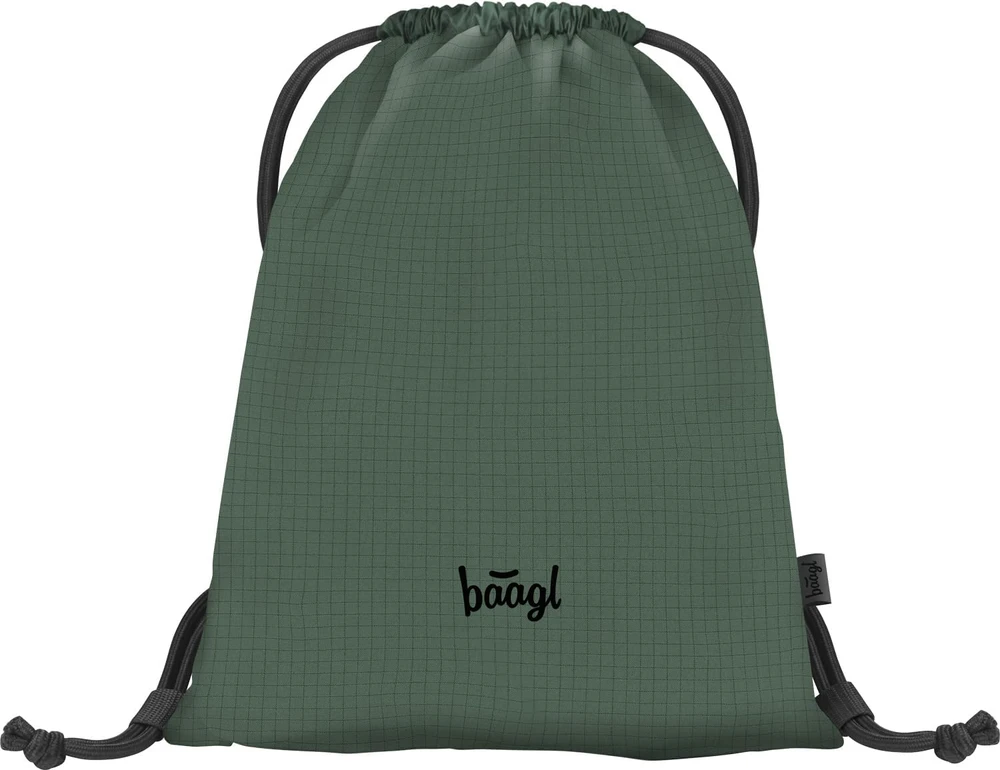 Baagl ergonominė mokyklinė kuprinė mergaitėms, trijų dalių rinkinys, 29 l, Grove dizainas