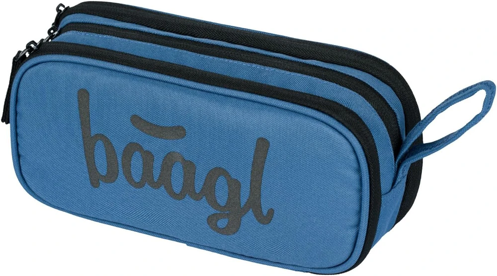 Baagl ergonomiška mokyklinė kuprinė 35 l su termokišene, Ocean Mėlyna, Coolmate rinkinys