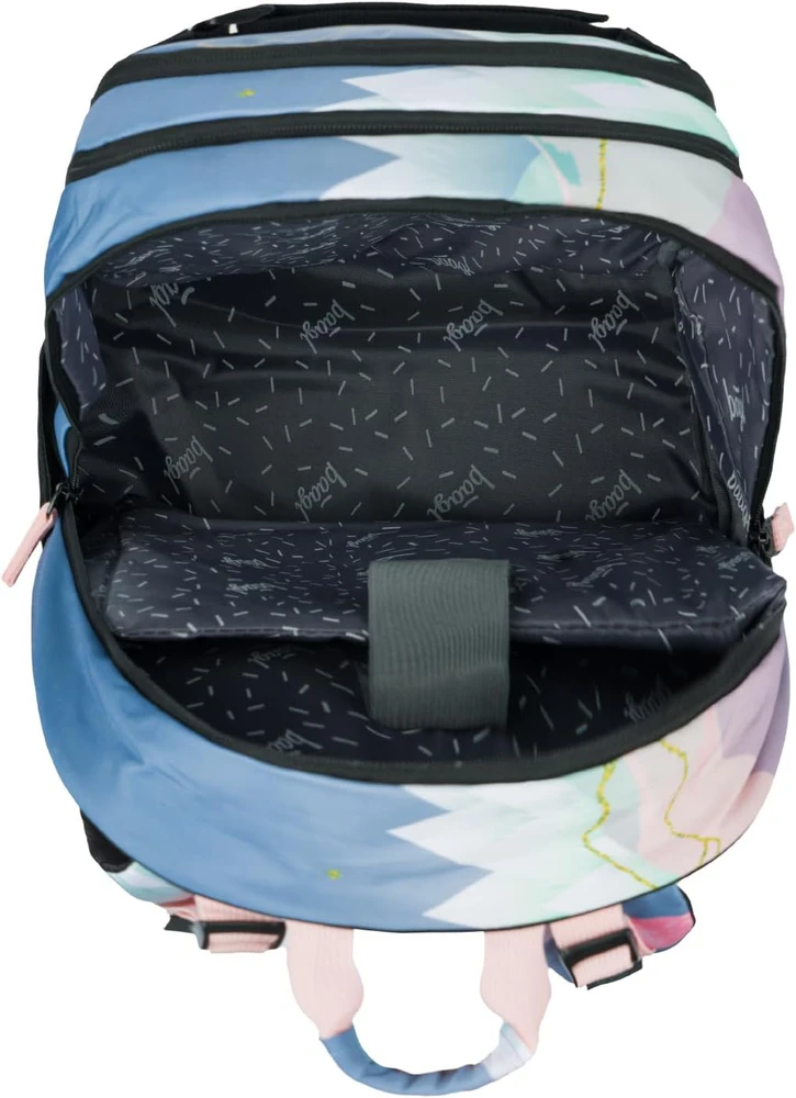 Baagl ergonomiška mokyklinės kuprinės rinkinys, 25 l, 5 dalių, Skate Moon, A-34736