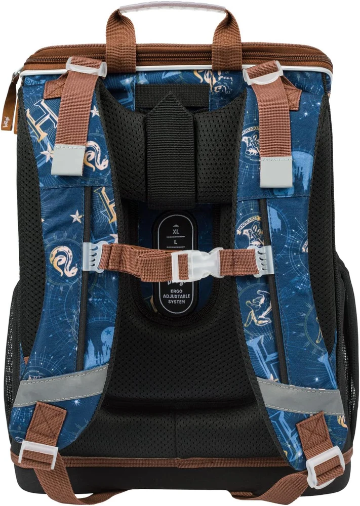 Baagl ergonomiškas mokyklinė kuprinė vaikams, 3 dalių rinkinys, 15,58 l, poliesteris, A-31994