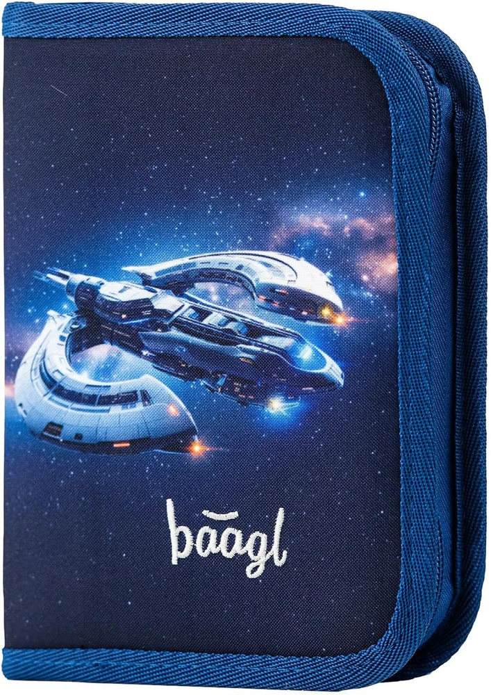 Baagl ergonomiškas mokyklinės kuprinės rinkinys vaikams, 3 dalių, 18 l, poliesteris, A-34791