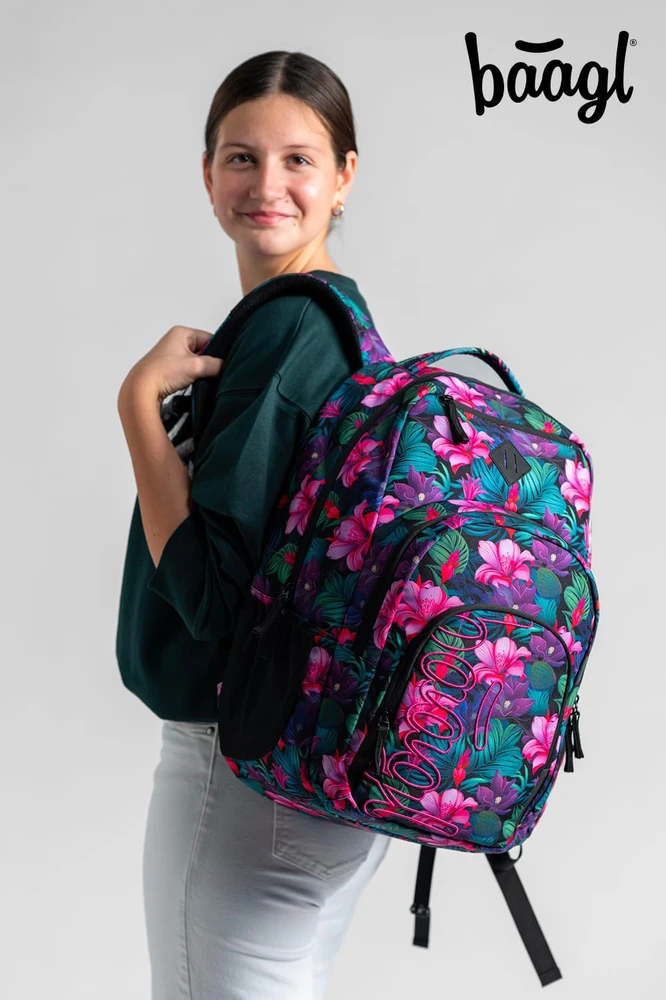 Baagl ergonomiškas mokyklinės kuprinės rinkinys su termo kišene, 35 l, 3 dalys, Coolmate