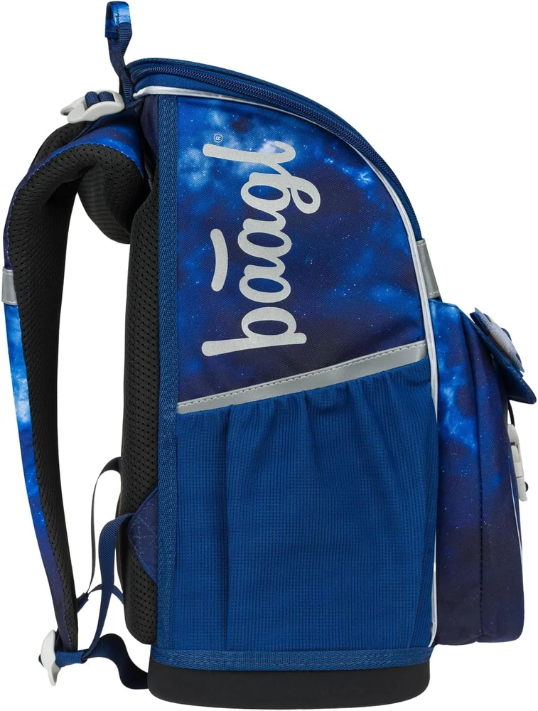 Baagl ergonomiškas mokyklinės kuprinės rinkinys vaikams, 3 dalių, 18 l, poliesteris, A-34791