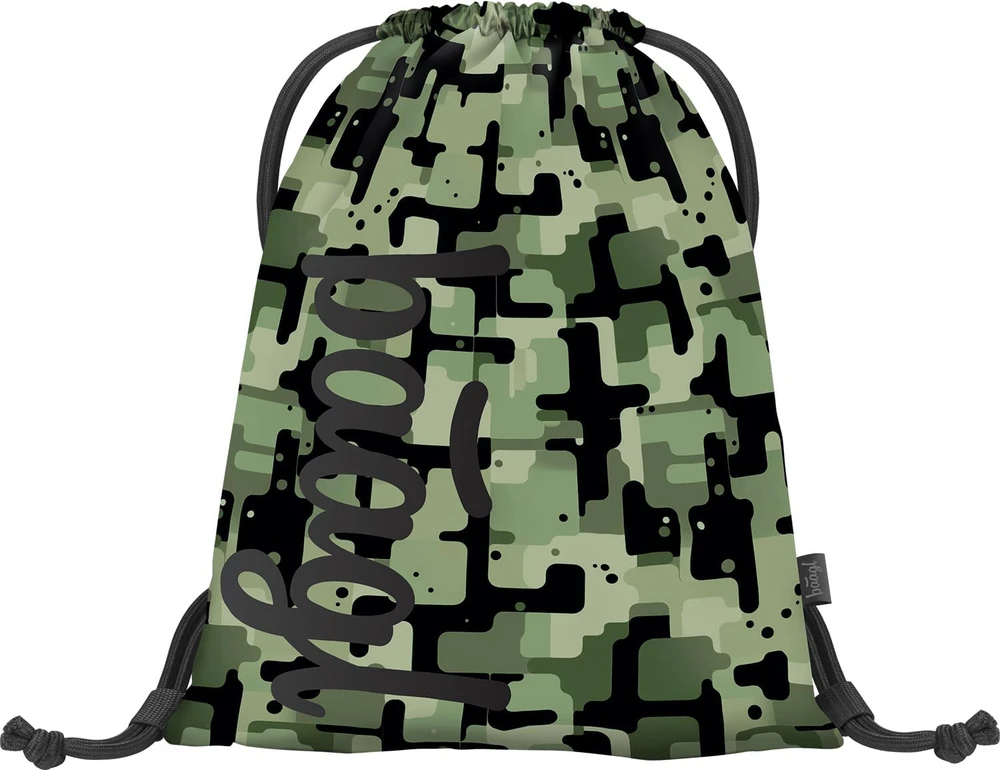 Baagl ergonomiškas mokyklinės kuprinės rinkinys Coolmate, 35 l, su termokišene, žalias, 3 dalių