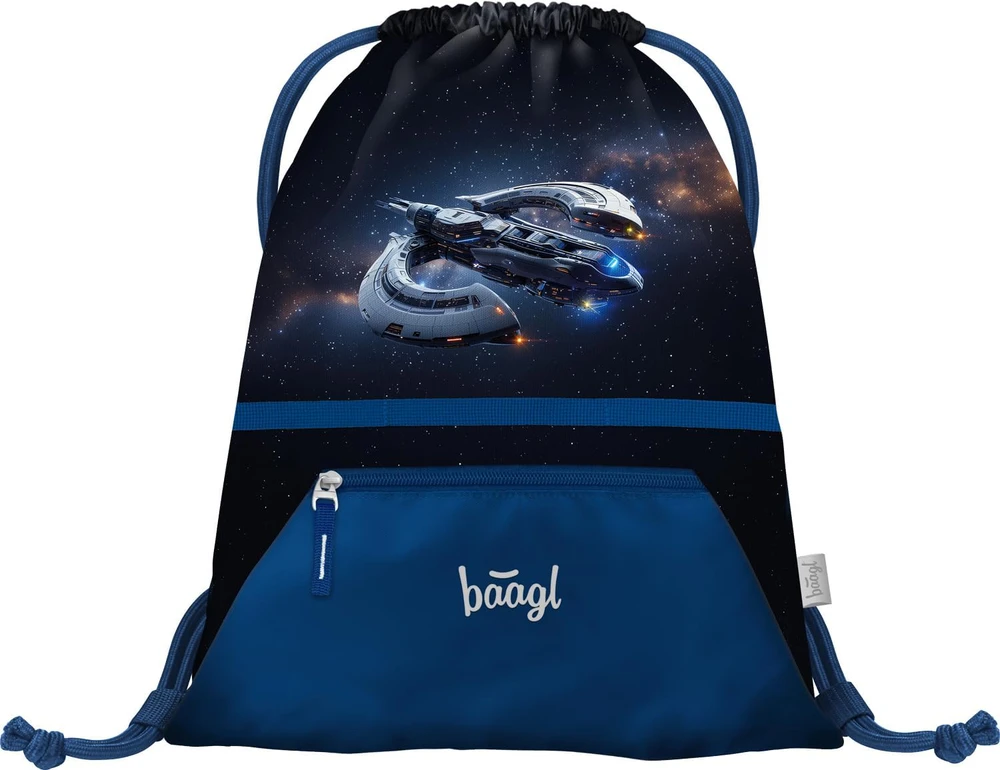 Baagl ergonomiškas mokyklinės kuprinės rinkinys vaikams, 3 dalių, 18 l, poliesteris, A-34791