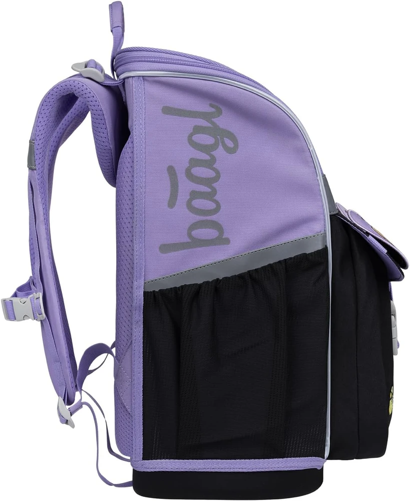Baagl ergonomiškas mokyklinės kuprinės rinkinys vaikams, 18 l, poliesteris, Zippy Set 3
