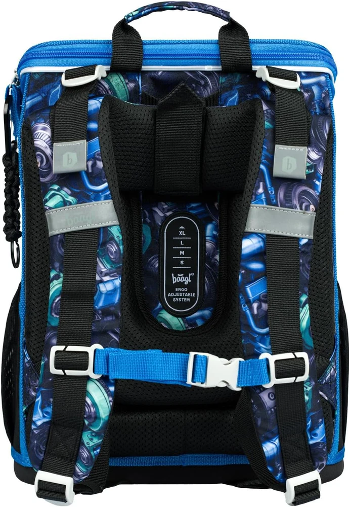 Baagl ergonomiškas mokyklinis rinkinys pradinei mokyklai Zippy, 3 dalių, reguliuojamas, 18 l
