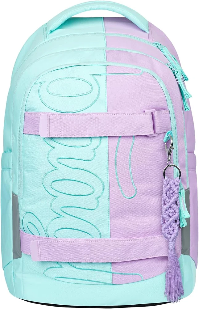 Baagl mokyklinė kuprinė 30 l su kompiuterio skyriumi ir riedlentės laikikliu, ergonomiška, M dydis