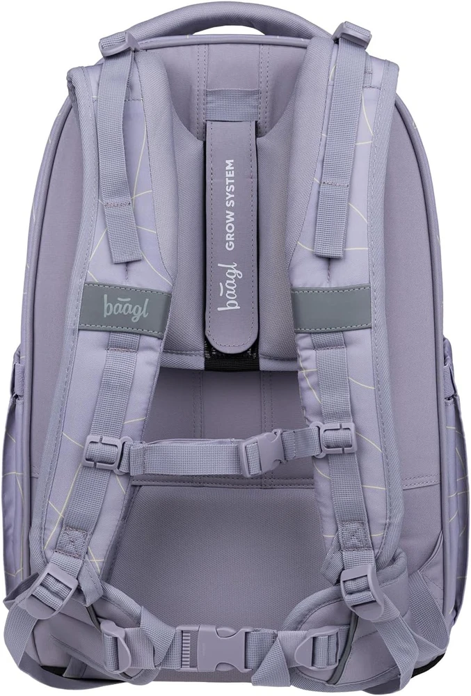 Baagl mokyklinė kuprinė su nešiojamojo kompiuterio skyriumi, 30 l, vandeniui atspari, Skate Max