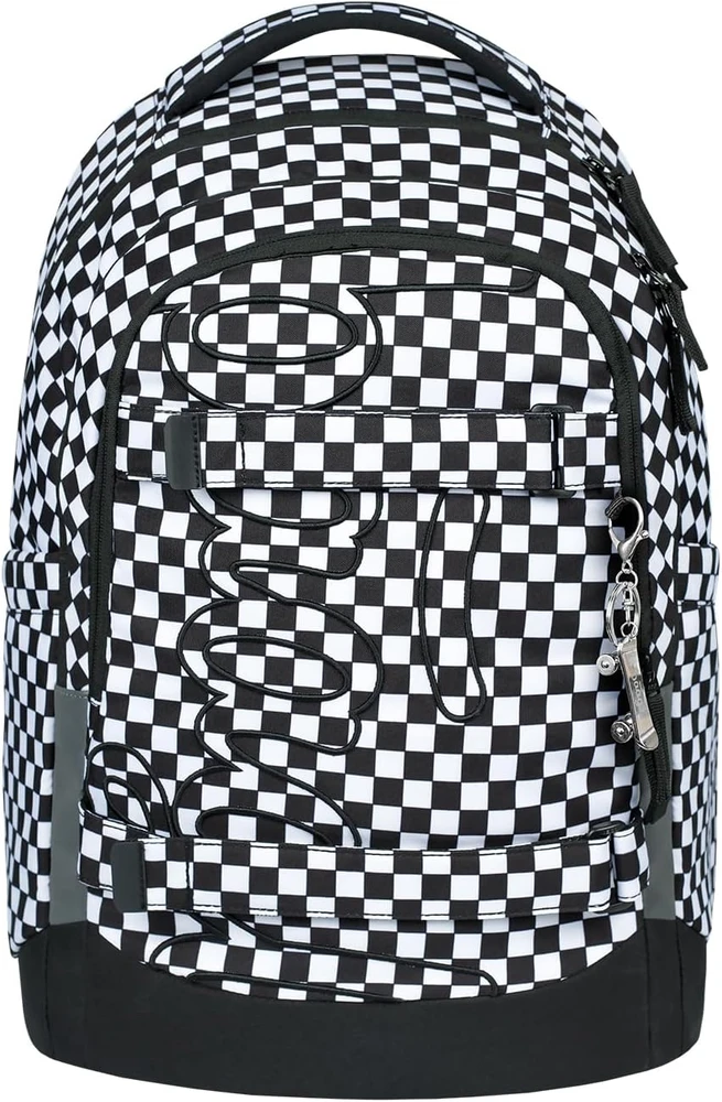 Baagl mokyklinė kuprinė su nešiojamojo kompiuterio skyriumi, 30 l, ergonomiška, Skate Max modelis