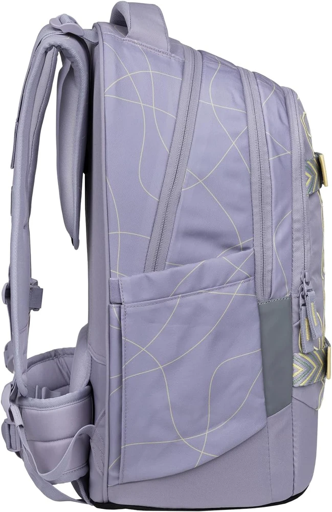 Baagl mokyklinė kuprinė su nešiojamojo kompiuterio skyriumi, 30 l, vandeniui atspari, Skate Max