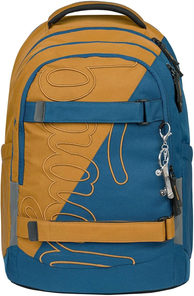 Baagl mokyklinė kuprinė su skyriumi nešiojamam kompiuteriui, 30 l talpa, Skate Max, M