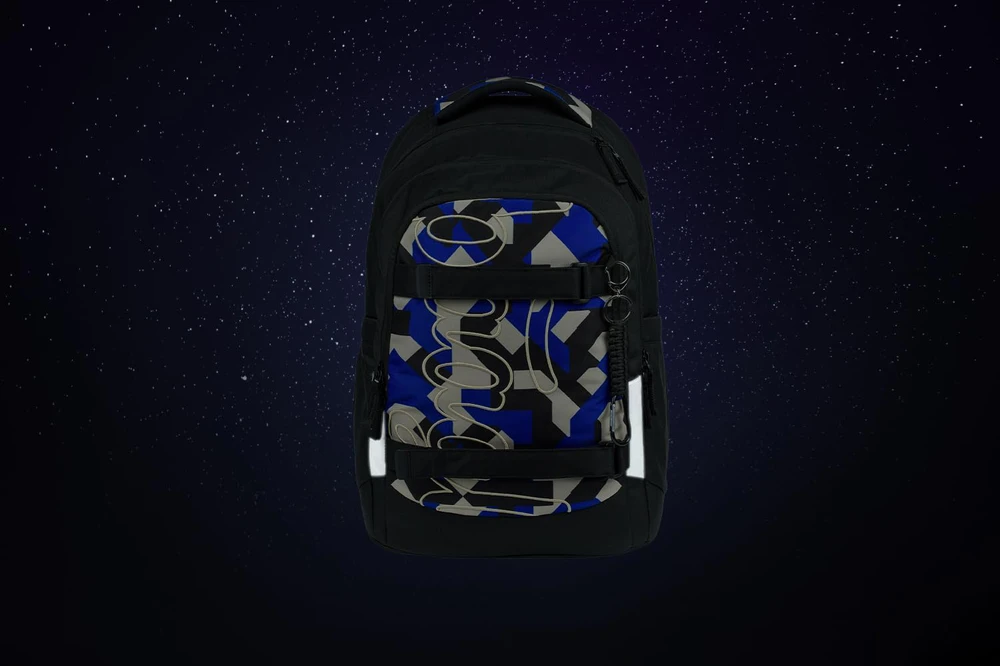 Baagl mokyklinė kuprinė vaikams ir paaugliams su kompiuterio skyriumi, 30 l, Skate Max