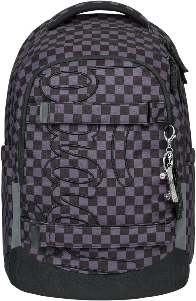 Baagl mokyklinė kuprinė vaikams ir paaugliams, 30 l, su skyriumi nešiojamam kompiuteriui, Skate Max