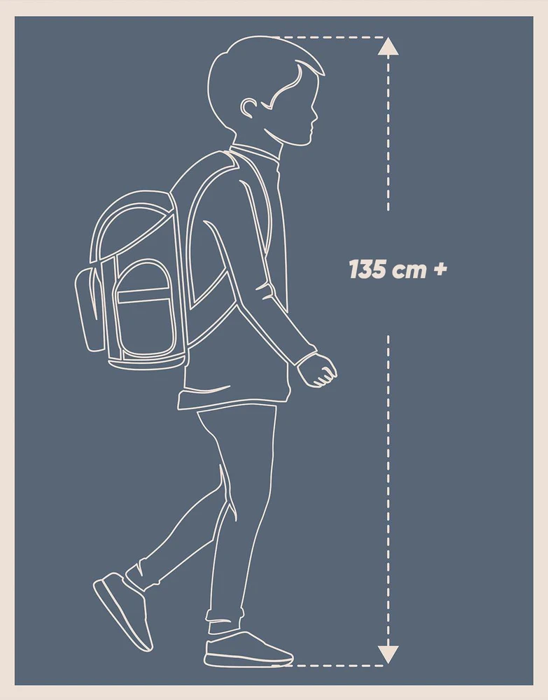 Baagl mokyklinė kuprinė vaikams ir paaugliams su kompiuterio skyriumi, 30 l, Skate Max
