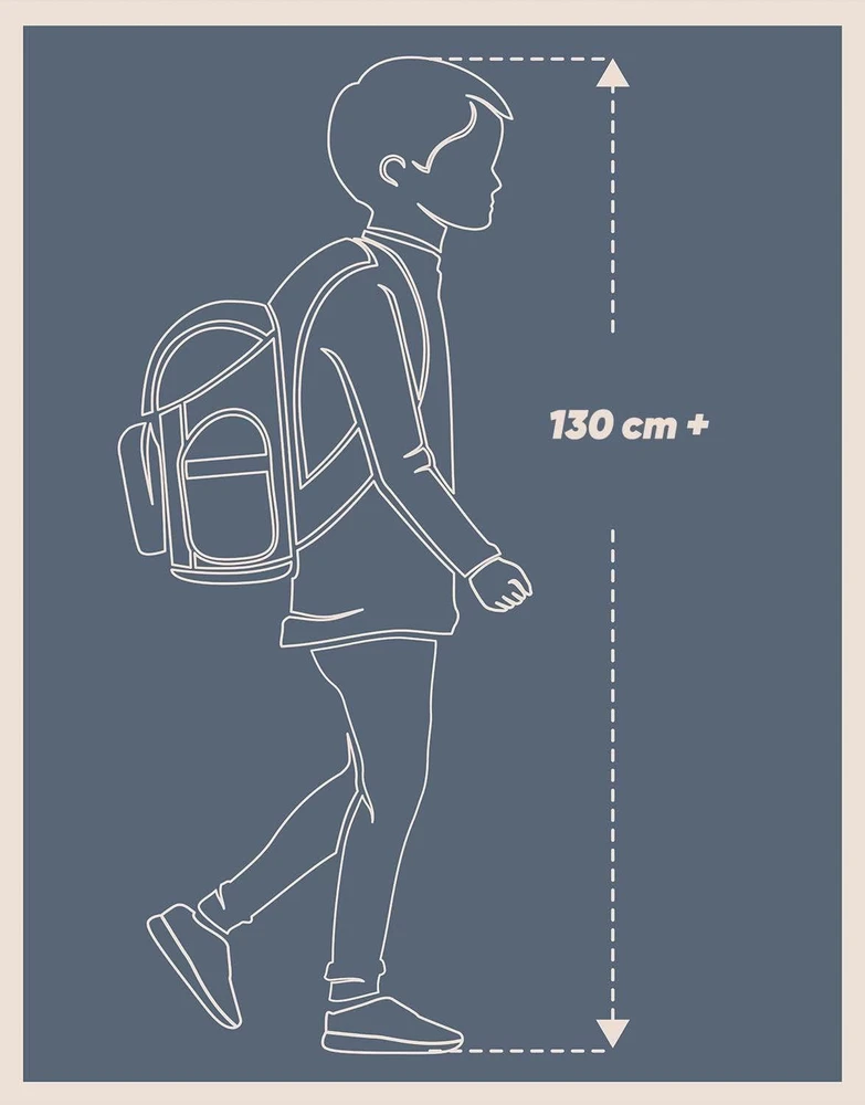 Baagl mokyklinė kuprinė vaikams ir paaugliams, 30 l, su skyriumi nešiojamam kompiuteriui, Skate Max